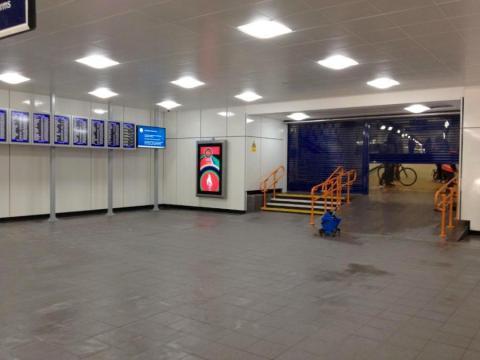 CLAPHAM JUNCTION STATION - TICKET HALL REFURBISHMENT